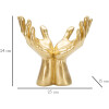 Escultura de mano Mauro Ferretti Manos de Paz 25x15x24 cm oro