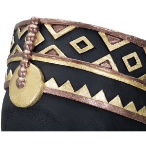 Mauro Ferretti Busto Massai Hombre 25x25x56 cm negro