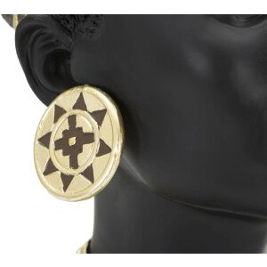 Mauro Ferretti Busto Copa Massai Mujer 21,5x27,5x45 cm negro