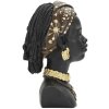 Mauro Ferretti Busto Massai Mujer 19x18,5x30 cm negro