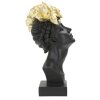 Mauro Ferretti Busto Mujer con Mariposa 21x20x36,5 cm oro negro