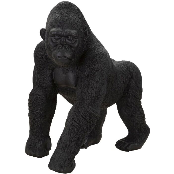 Mauro Ferretti figura decorativa gorila 35x21.5x37.5 cm negro