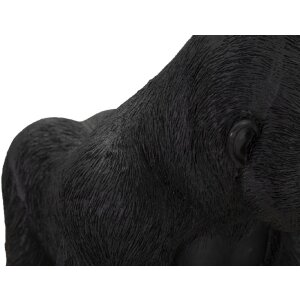 Mauro Ferretti figura decorativa gorila 35x21.5x37.5 cm negro