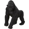 Mauro Ferretti figura decorativa gorila 35x21.5x37.5 cm negro