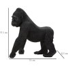 Mauro Ferretti figura decorativa gorila 35x21.5x37.5 cm negro