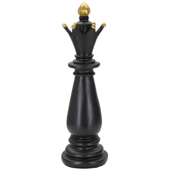 Mauro Ferretti pieza de ajedrez Alfiere Ø 12,5x38,5 cm decoración oro negro