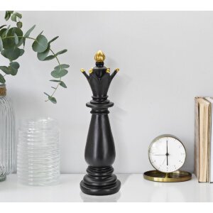 Mauro Ferretti pieza de ajedrez Alfiere Ø 12,5x38,5 cm decoración oro negro
