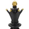 Mauro Ferretti pieza de ajedrez Alfiere Ø 12,5x38,5 cm decoración oro negro