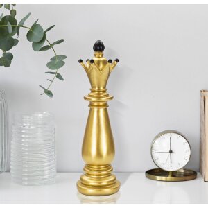 Mauro Ferretti pieza de ajedrez Alfiere Ø 12,5x38,5 cm oro negro decoración