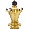 Mauro Ferretti pieza de ajedrez Alfiere Ø 12,5x38,5 cm oro negro decoración