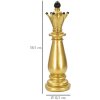 Mauro Ferretti pieza de ajedrez Alfiere Ø 12,5x38,5 cm oro negro decoración