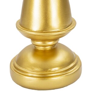 Mauro Ferretti pieza de ajedrez rey Ø 11x32,5 cm oro negro decoración