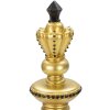 Mauro Ferretti pieza de ajedrez rey Ø 11x32,5 cm oro negro decoración