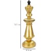 Mauro Ferretti pieza de ajedrez rey Ø 11x32,5 cm oro negro decoración