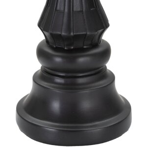 Mauro Ferretti pieza de ajedrez rey Ø 13x40,5 cm decoración oro negro