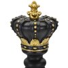 Mauro Ferretti pieza de ajedrez rey Ø 13x40,5 cm decoración oro negro