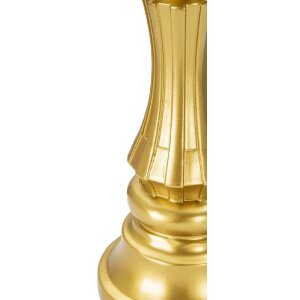 Mauro Ferretti pieza de ajedrez rey Ø 13x40,5 cm oro negro decoración