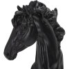 Mauro Ferretti pieza de ajedrez caballo 14x11x27 cm decoración oro negro