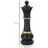 Mauro Ferretti pieza de ajedrez damas Ø15x50 cm oro negro