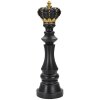 Mauro Ferretti pieza de ajedrez rey Ø14x50 cm oro negro