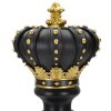 Mauro Ferretti pieza de ajedrez rey Ø14x50 cm oro negro