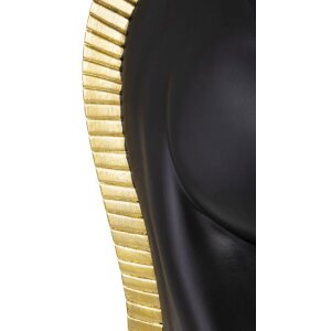 Pieza de ajedrez Mauro Ferretti caballo Ø18.5x50 cm oro negro