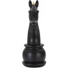 Pieza de ajedrez Mauro Ferretti caballo Ø18.5x50 cm oro negro