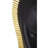 Pieza de ajedrez Mauro Ferretti caballo Ø18.5x50 cm oro negro