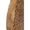 Mauro Ferretti escultura Moneda 30x1,5x40 cm teka marrón