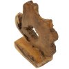 Mauro Ferretti escultura Bintang 31x13x35 cm teca marrón