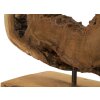 Mauro Ferretti escultura Bintang 31x13x35 cm teca marrón