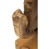 Mauro Ferretti escultura Bintang 31x13x35 cm teca marrón