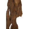 Mauro Ferretti Akar escultura teca marrón 18x13x55 cm