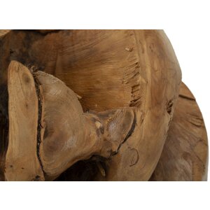 Bola decorativa de teca Mauro Ferretti Ø50 cm marrón