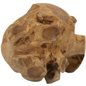 Bola decorativa de teca Mauro Ferretti Ø40 cm marrón