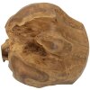 Bola decorativa de teca Mauro Ferretti Ø40 cm marrón