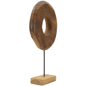 Mauro Ferretti escultura Dorat de teca 35x10x58 cm...