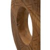 Mauro Ferretti escultura Dorat de teca 35x10x58 cm marrón