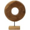 Mauro Ferretti escultura Dorat de teca 28x10x38 cm marrón