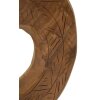 Mauro Ferretti escultura Dorat de teca 28x10x38 cm marrón