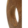 Mauro Ferretti escultura Dorat de teca 28x10x38 cm marrón