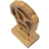 Mauro Ferretti escultura Lubang de teca 18x10x27 cm marrón