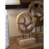Mauro Ferretti escultura Lubang de teca 18x10x27 cm marrón