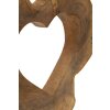 Mauro Ferretti escultura Hasi madera de teca 28x10x38 cm marrón