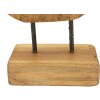 Mauro Ferretti escultura Hasi madera de teca 28x10x38 cm marrón