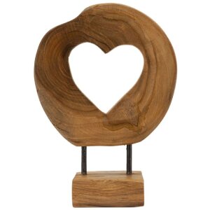Mauro Ferretti escultura Hasi madera de teca 20x10x28 cm...