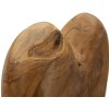 Mauro Ferretti escultura Dobu teca 25x12x45 cm marrón
