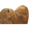 Mauro Ferretti escultura Dobu madera de teca 20x12x37 cm marrón