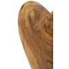 Mauro Ferretti escultura Dobu madera de teca 20x12x37 cm marrón