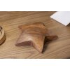 Mauro Ferretti estrella decorativa teca Ø19x5 cm marrón